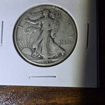 1945 p half dollar silver