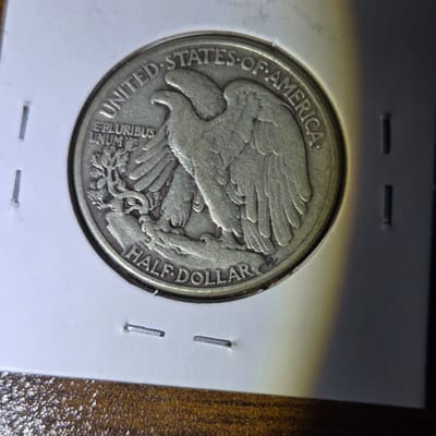 1945 p half dollar silver - additional view