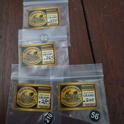 1 gram of gold nuggets - additional view