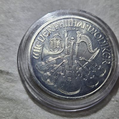 1.50 euro philharmonic 999 silver