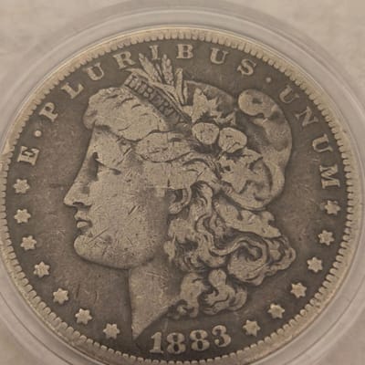 1883 morgan silver dollar