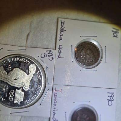 Coin lot of 3