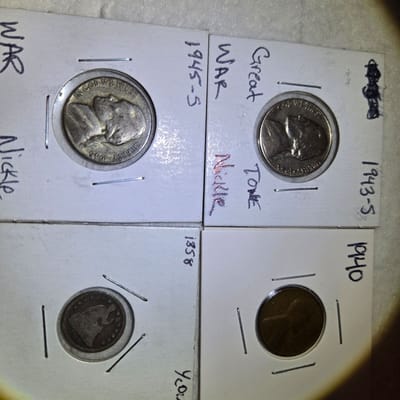 Vintage coin lot of 4