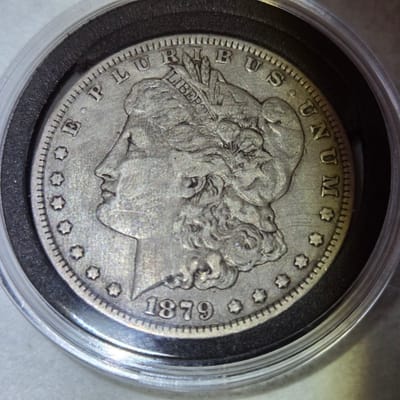 1879 morgan silver dollar
