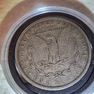 1879 morgan silver dollar - additional view