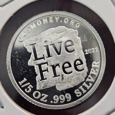 1/5 oz 2022 live free - additional view