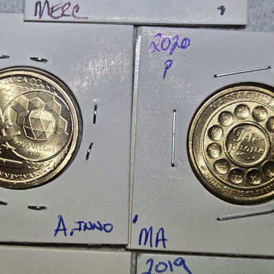 American innovation coin lot of 5 - additional view