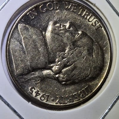 Lot of 4 silver coins commerative war
