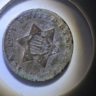 3 cent silver 1853  type1