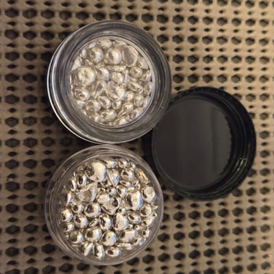 10 grams shot 999 silver - additional view