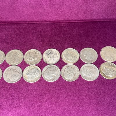 90% roosevelt dimes 