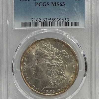 1885-O Morgan Dollar – PCGS MS63 | New Orleans
