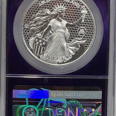 2026 Ascension Island $1 Liberty & Eagle - additional view