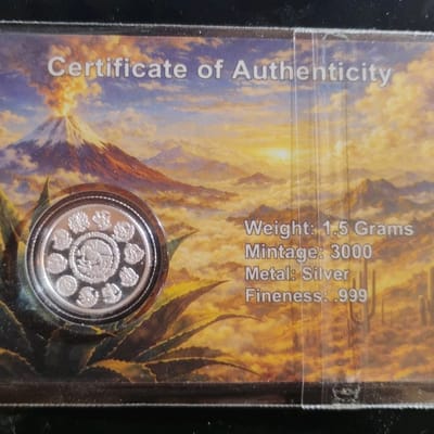 2026 1.5 Gram Silver Proof Mexico Libertad Tribute - additional view