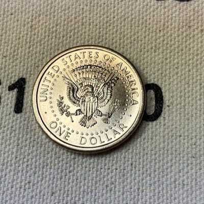 2026 Donald J. Trump $1 coin with JULY 4TH Privy - additional view
