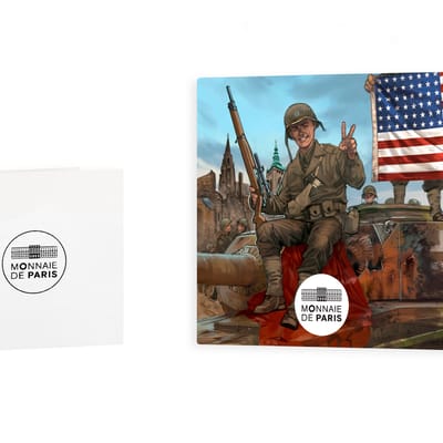 80th Anniversaire DU V-E Day American Soldier 