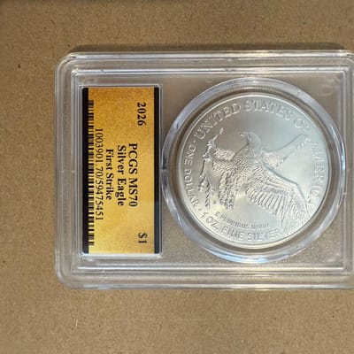 U.S. Mint 2026 American Silver Eagle $1 1 oz .999 - additional view