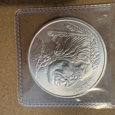 1 Troy oz Buffalo .999 Fine Silver Round