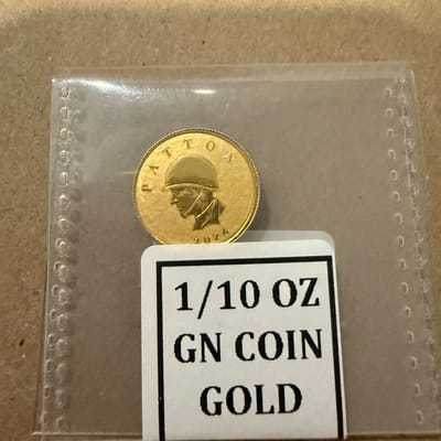 2024 1/10 oz Patton Gold Coin - Commande