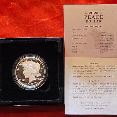 2023-S Peace Dollar OGP