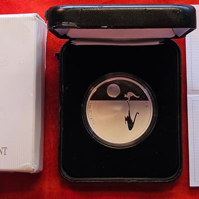 2011 Kangaroo at Sunset $1 Proof Coin F15 Privy