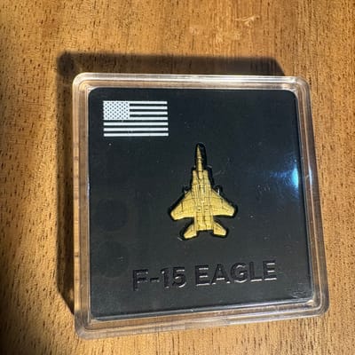 F-15 1/20 gram gold 999