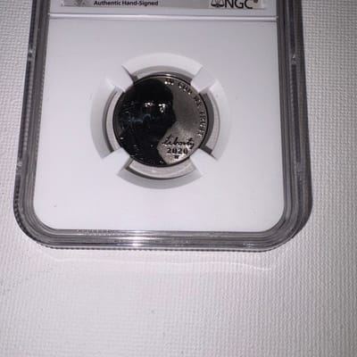 First W Reverse Proof Nickel 2020 W 5C GEM REVERSE - additional view