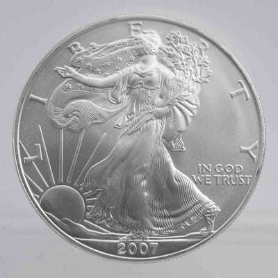 2007 American Silver Eagle 1oz Silver Coin