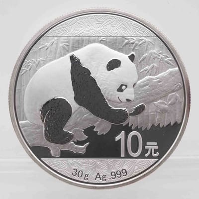 2016 Chinese Panda 30g/1oz Silver Coin 