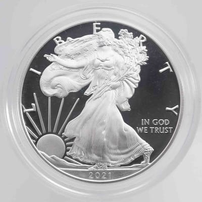 2021 Type II Proof American Silver Eagle 1oz