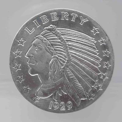 Golden State Mint Indian Head 1oz Silver Round - additional view
