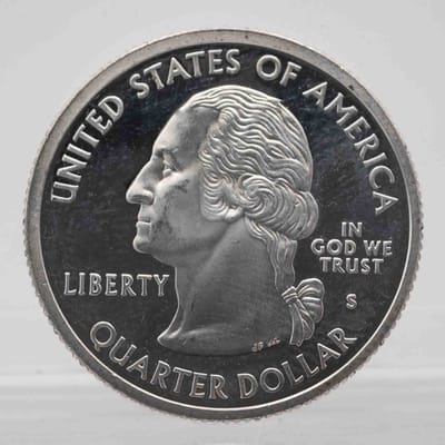 2002 American Proof Silver Quarter Mississippi - additional view