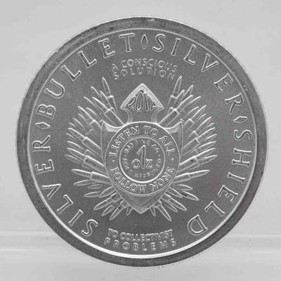  Silver Bullet Silver Shield 1oz Silver Round