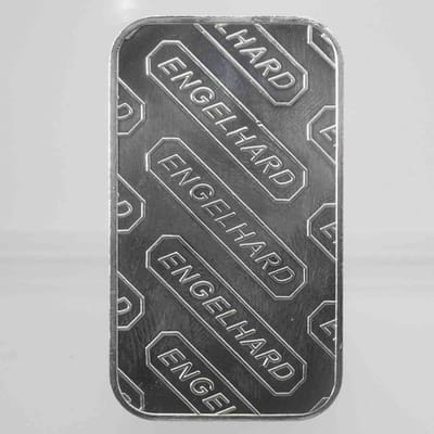 Vintage Engelhard 1oz Silver Bar Random Serial - additional view