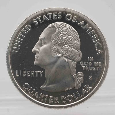 2000 American Proof State Silver Quarter Maryland - additional view