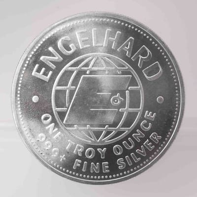 1984 Engelhard Prospector 1oz Silver Round - additional view
