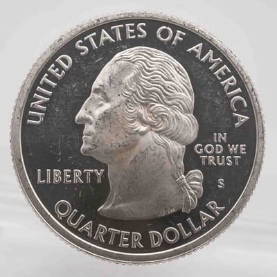 2003 American Proof Silver Quarter Alabama - additional view