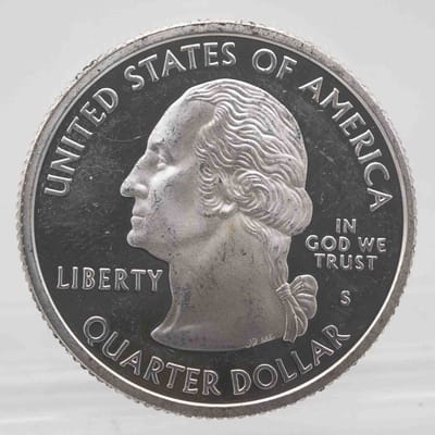 2005 American Proof Silver Quarter West Virginia - additional view