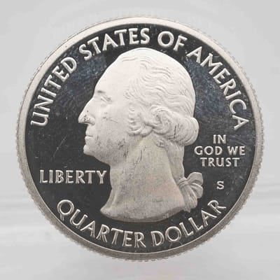 2013 White Mountain Proof Silver Quarter 90% - additional view
