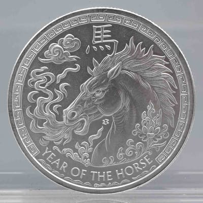 2026 Year Of The Horse 1oz Fine Silver Round 