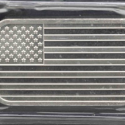 Silvertowne American Flag 1oz Silver Bar