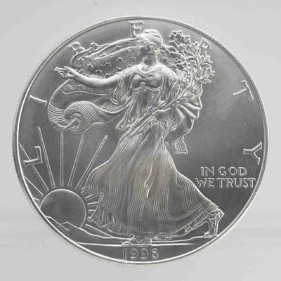 1996 American Silver Eagle 1oz Silver Coin 
