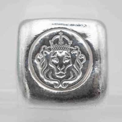 Scottsdale Cast Poured 1oz Silver Bar