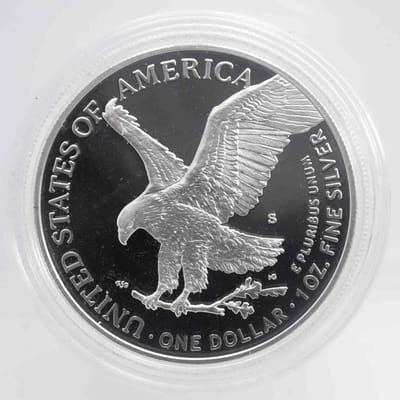2021 Type II Proof American Silver Eagle 1oz - additional view