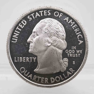 2001 American Proof Silver Quarter Arizona - additional view