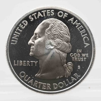 2000 American Proof Silver Quarter South Carolina - additional view