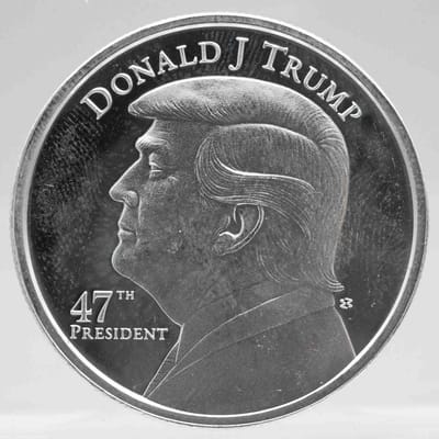 2024 Trump 47th President 1oz Silver Round