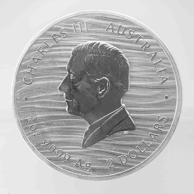 2025 Perth Mint Griffin 2oz Silver Coin - additional view