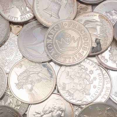 Random Design 1oz Silver Round - Mixed Condition