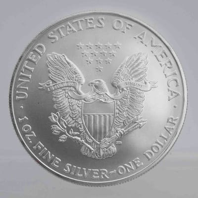 2007 American Silver Eagle 1oz Silver Coin - additional view